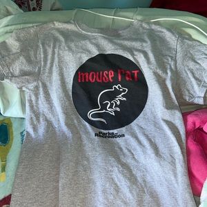 Mouse Rat Parks & Rec band t shirt